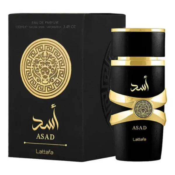 Asad Lattafa Eau de Parfum 100ml - Fragrância Oriental Intensa e Exclusiva
